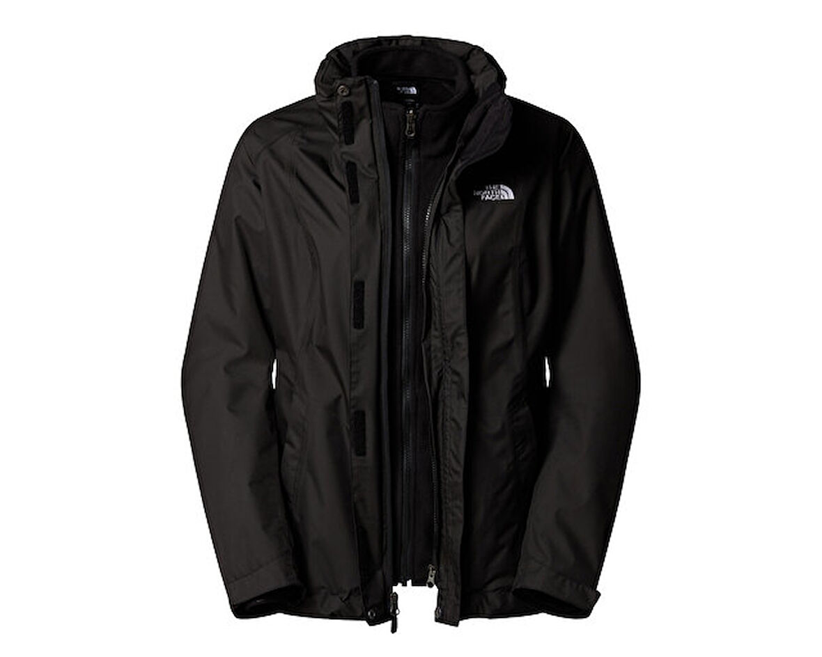 The North Face W Evolve II Triclimate Jacket - Eu Kadın Outdoor Montu NF0A8E02JK31 Siyah