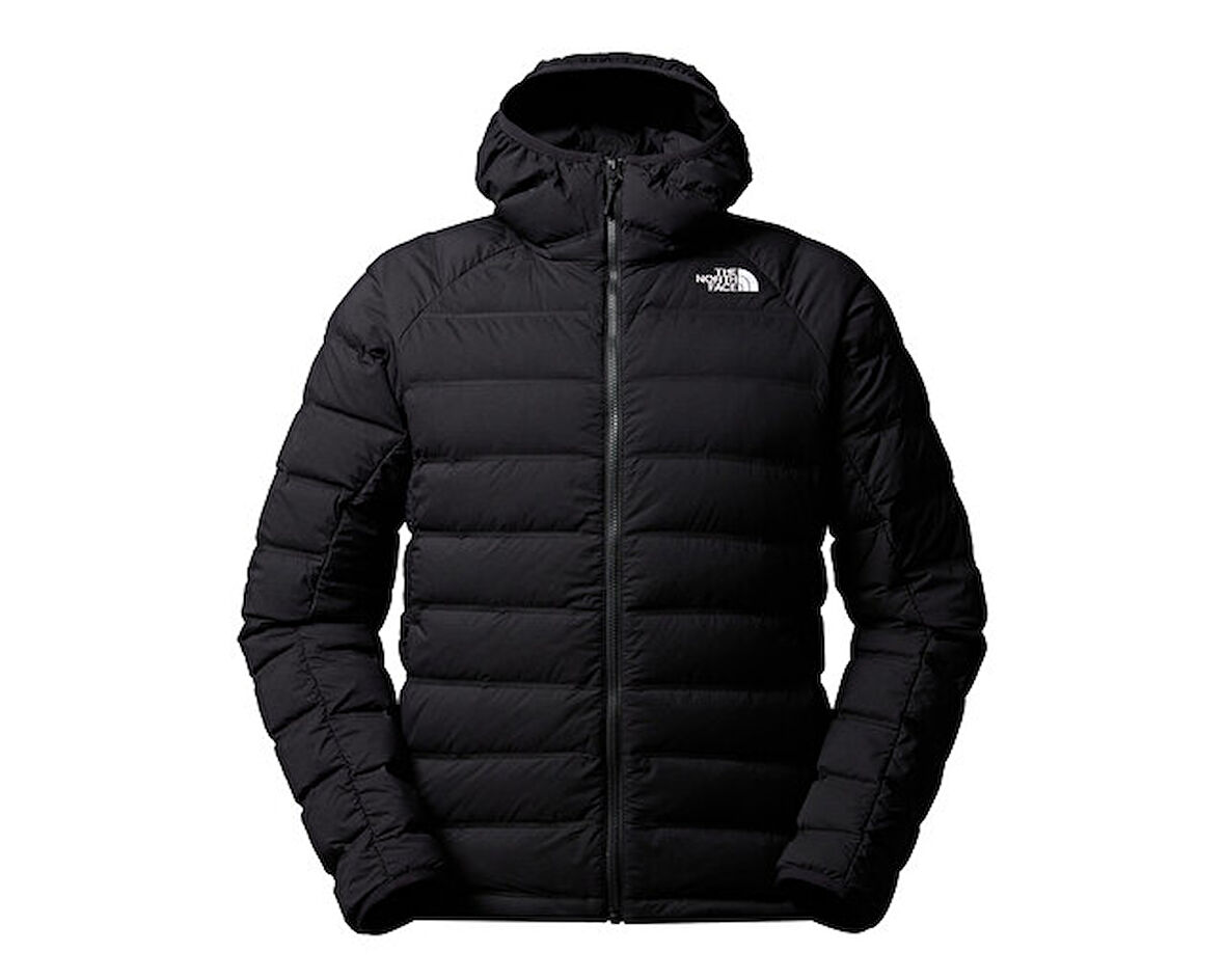 The North Face M Abseil Stretch Down Hoodie Erkek Outdoor Montu (600 Dolgu Kaz Tüyü) NF0A8E36JK31 Siyah