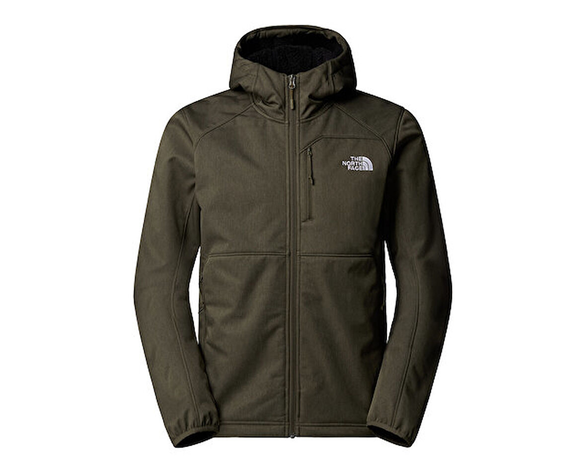The North Face M Quest Hooded Softshell Erkek Outdoor Montu NF0A3YFP5WV1 Yeşil