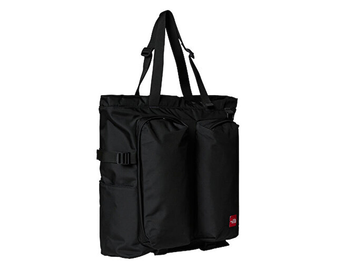 The North Face Tnf Red Box Tote Bag Omuz Çantası: 28,5 cm, Boy: 41 cm, Derinlik: 13,5 cm NF0A8EGEJK31 Siyah