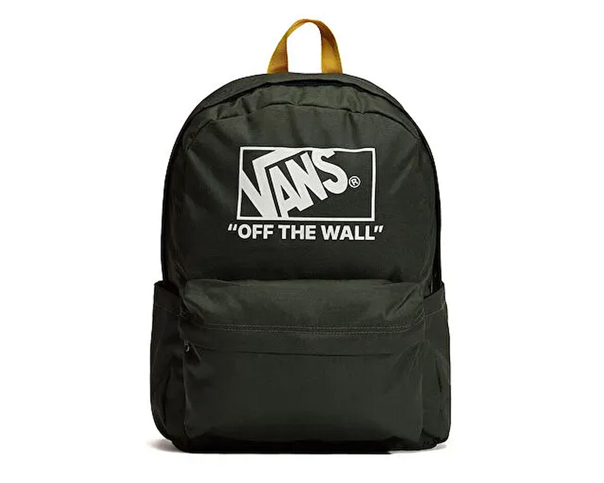 Vans Old Skool Backpack Sırt Çantası-En: 32,4 cm, Boy: 42,5 cm, Derinlik: 12,1 cm VN000H4WEMU1 Haki