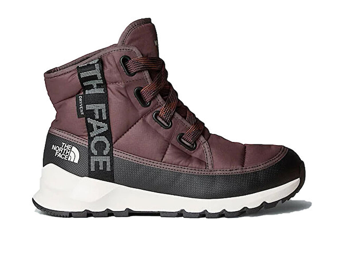 The North Face W Thermoball Lace Up Luxe Wp Kadın Kar Botu NF0A817WC9R1 Gri