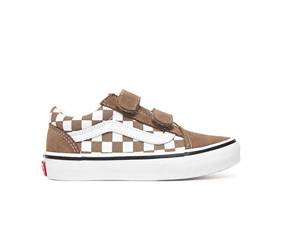 Vans Old Skool V Çocuk Günlük Ayakkabı VN000CYA1NU1 Kahverengi