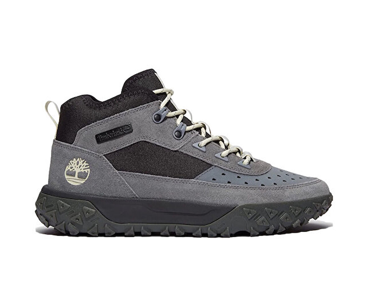 Tımberland Greenstride Motion 6 Mid Lace Up Sneaker Erkek Günlük Bot TB0A6CW1A4O1 Gri