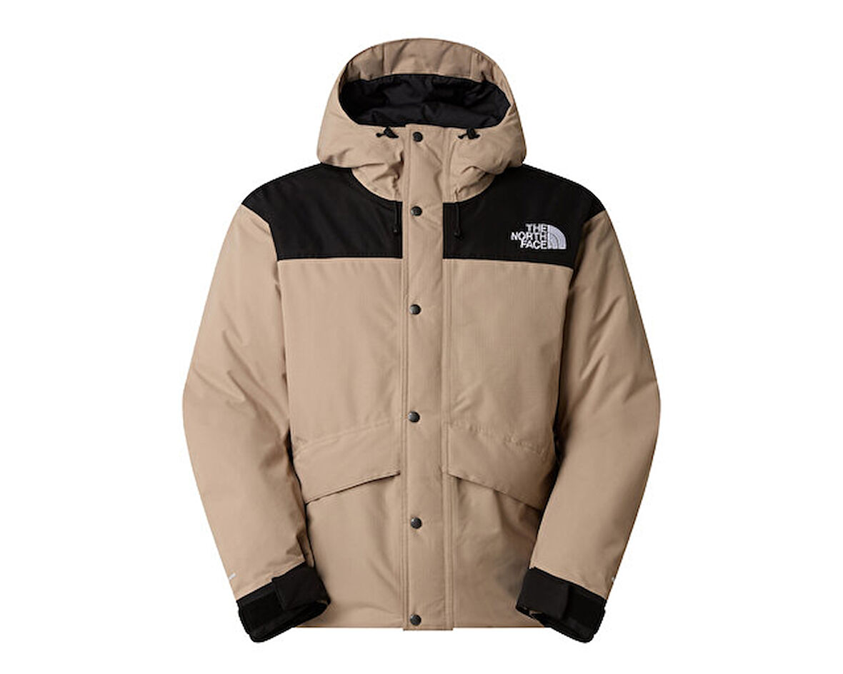 The North Face M Mountain Down Jacket Erkek Outdoor Montu (600 Dolgu Kaz Tüyü) NF0A8D1VDHO1 Gri