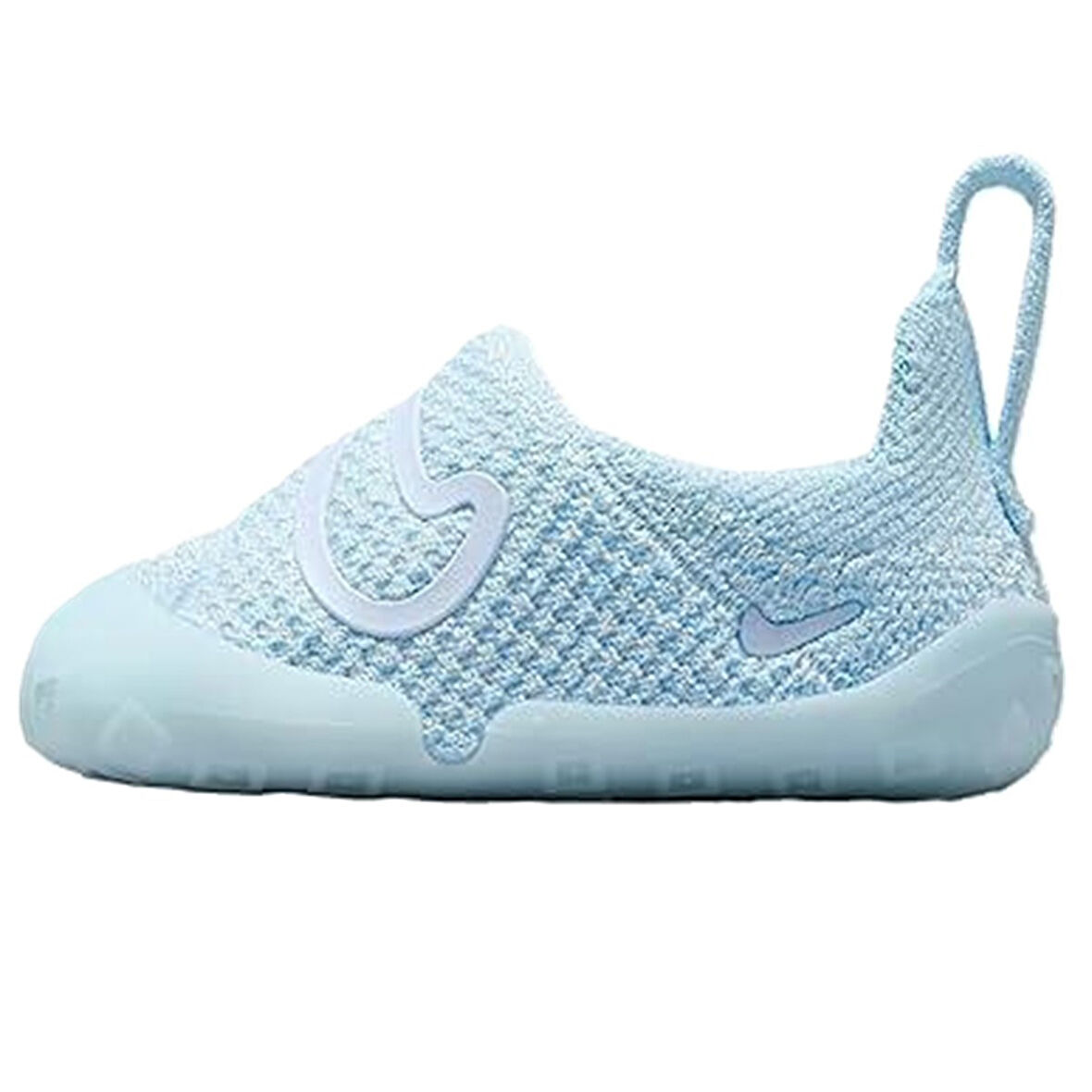Nike Swoosh 1(TD)Baby Shoes  Cırt Bantlı Unisex Bebek Ayakkabısı Mavi