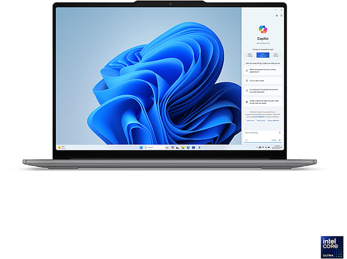 LENOVO Yoga Slim 7 Aura/Core Ultra 7 256V/16GB Ram/512GB SSD/15.3"/W11/83HM003PTR Laptop