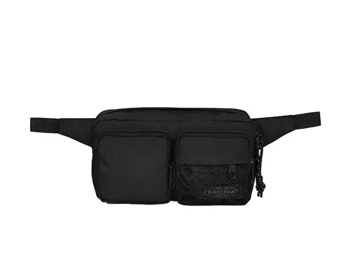 Eastpak Double Crossbody Bel Çantası-En: 24.5 cm, Boy: 13 cm, Derinlik: 9 cm EK0A5BKX0081 Siyah