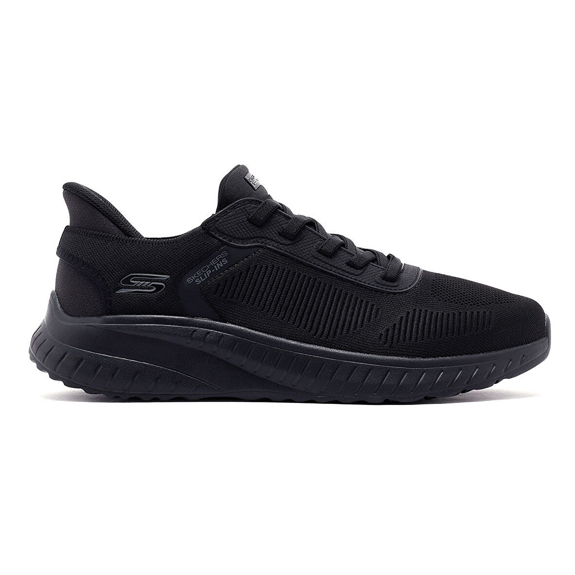 Bobs Squad Chaos Solid Step Erkek Siyah Sneaker Ayakkabı 118312 BBK