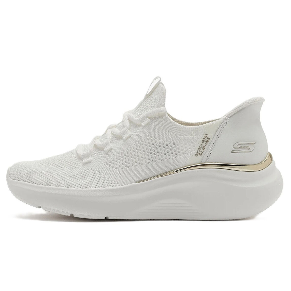 Skechers Bobs B Love-True Delight Memory Foam Womens Sneaker Hafızalı Taban Kadın Günlük Spor Ayakkabı Beyaz