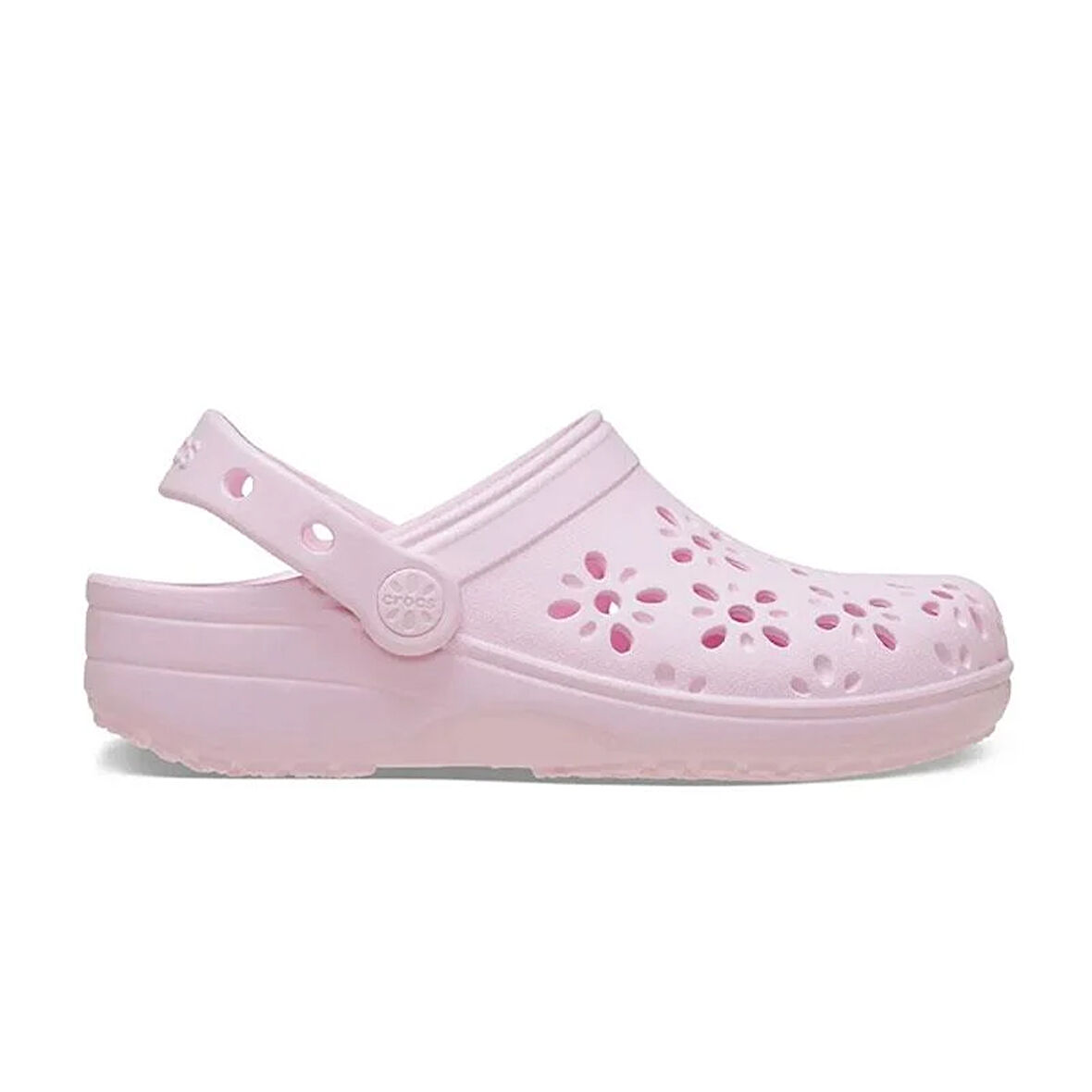 Classic Floral Cut Out Clog T Çocuk Sandalet 210944-6ZW