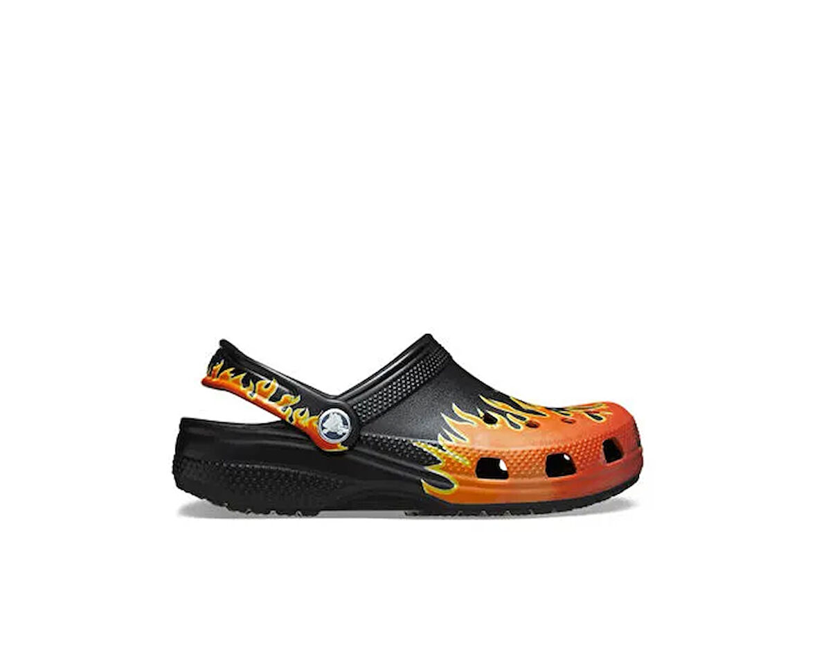 Crocs Classic Flames Clog T Çocuk Terlik 211214-0C4 Siyah
