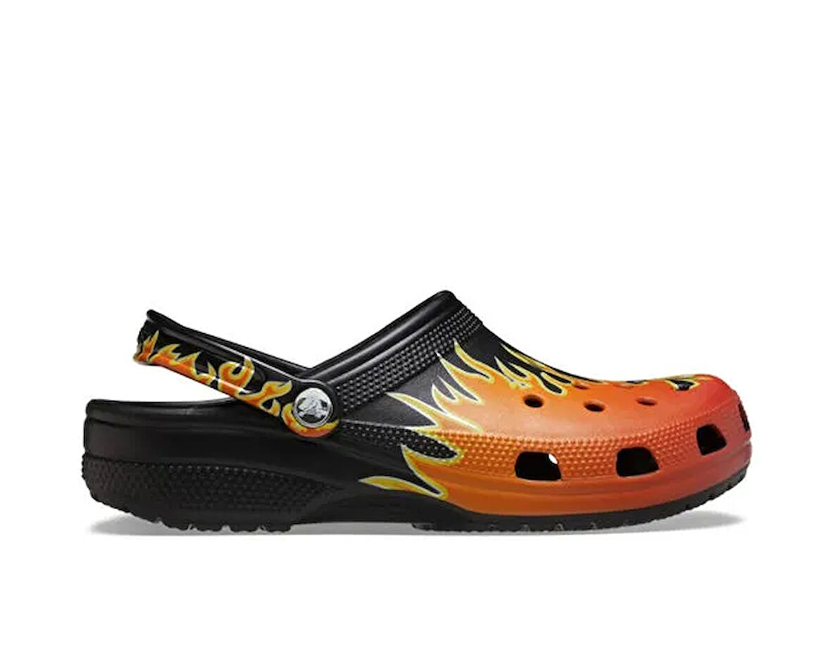 Crocs  Classic Flames Clog Erkek Günlük Terlik 211004-0C4 Turuncu
