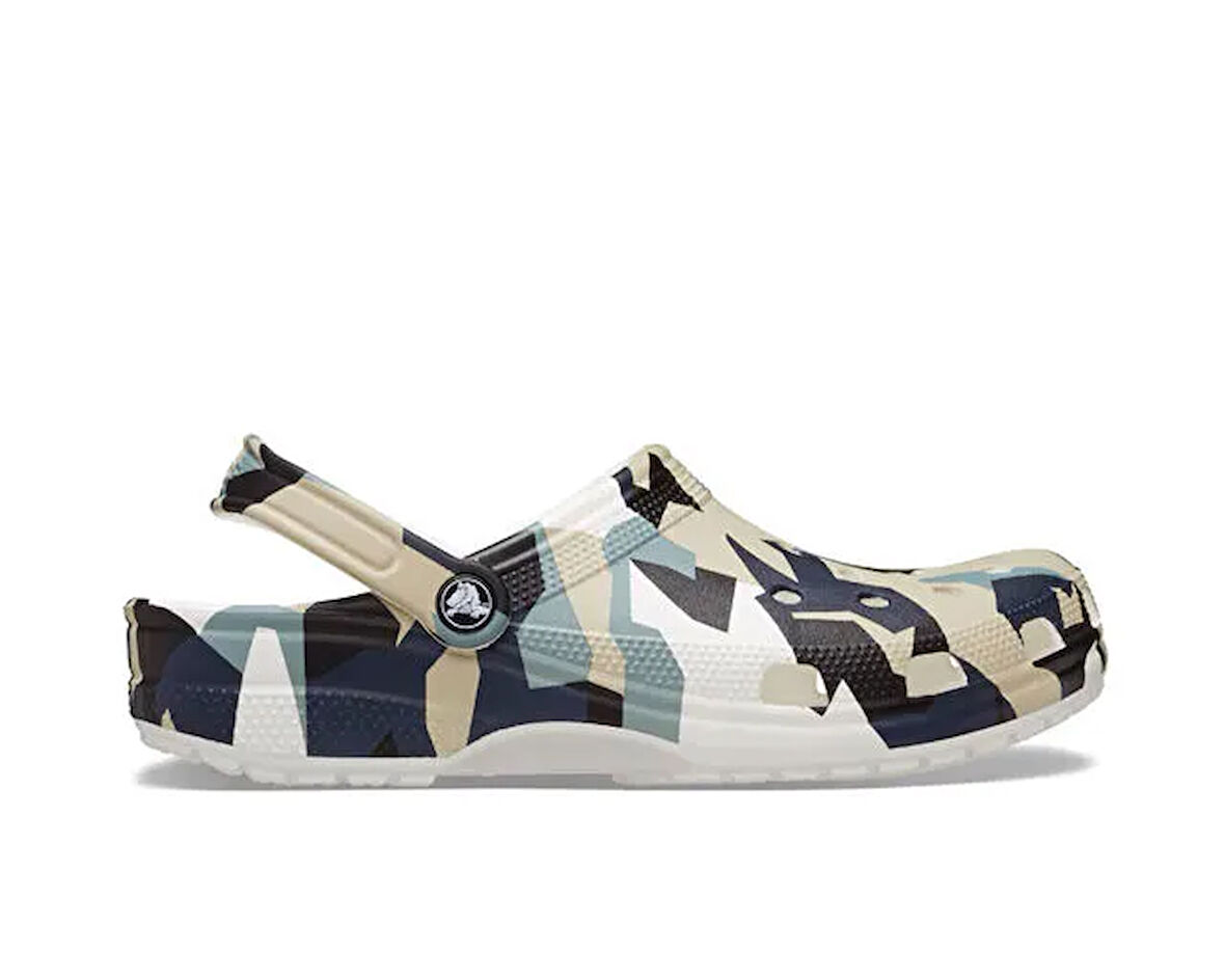 Crocs Geo Camo Clog Erkek Günlük Terlik 211009-94S Beyaz