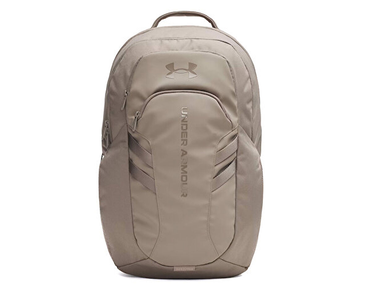 Under Armour Ua Hustle Pro 6.0 Backpack Sırt Çantası-Uzunluk: 32 cm, Genişlik: 16 cm, Yükseklik: 51 cm 1384671-200 Kahverengi