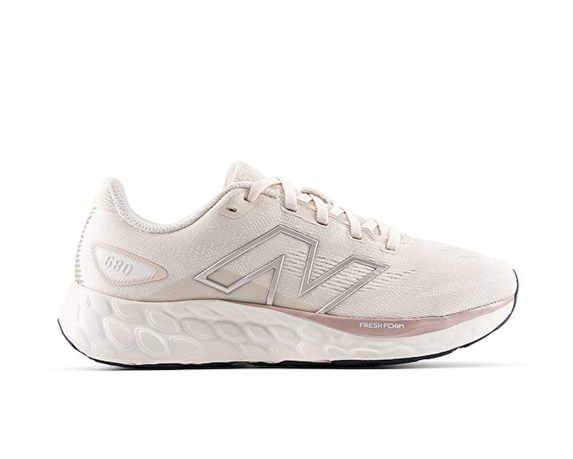 New Balance 680 Bej Modeli Koleksiyonu Unisex Koşu Ayakkabısı W680CD8 Bej