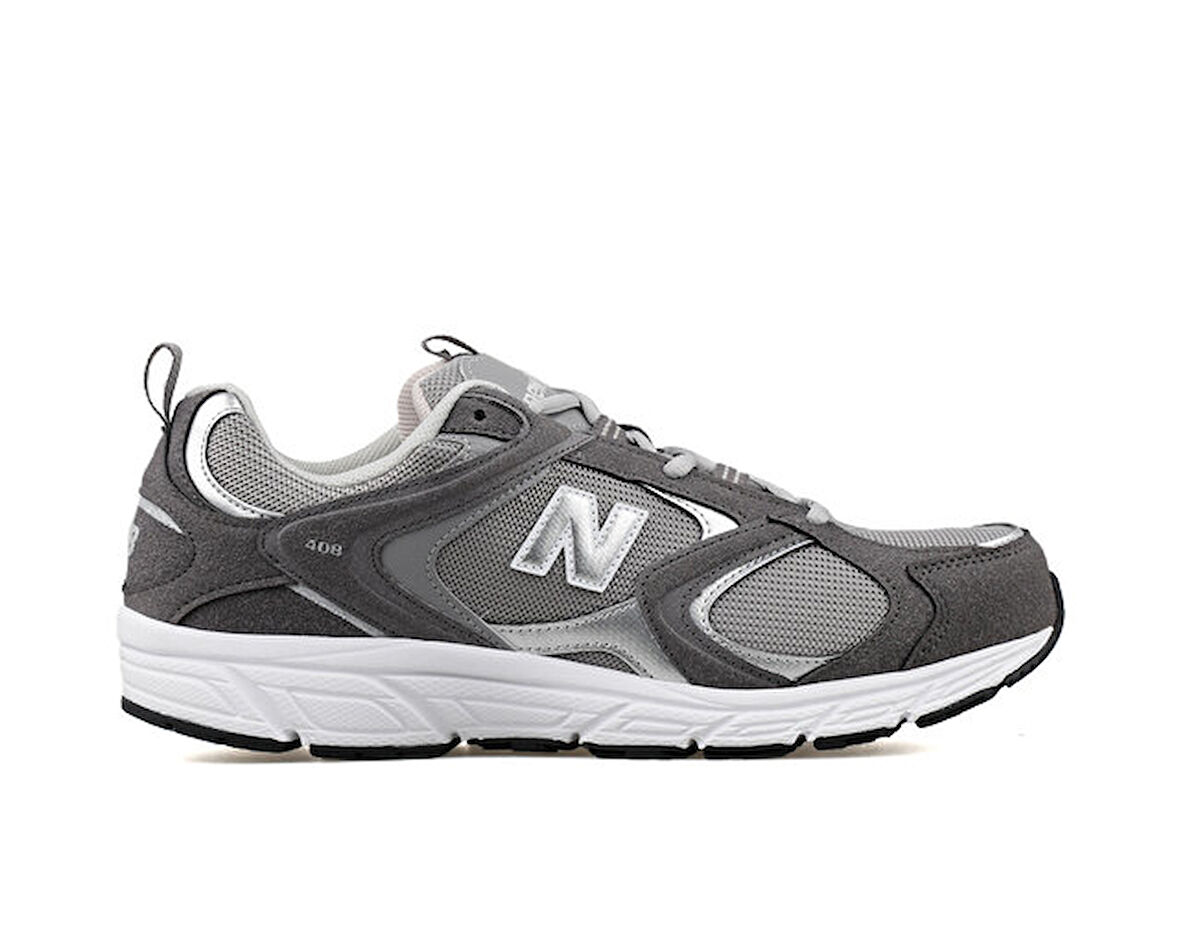 New Balance 408 Gri Modeli Koleksiyonu Unisex Günlük Ayakkabı ML408GSU Gri
