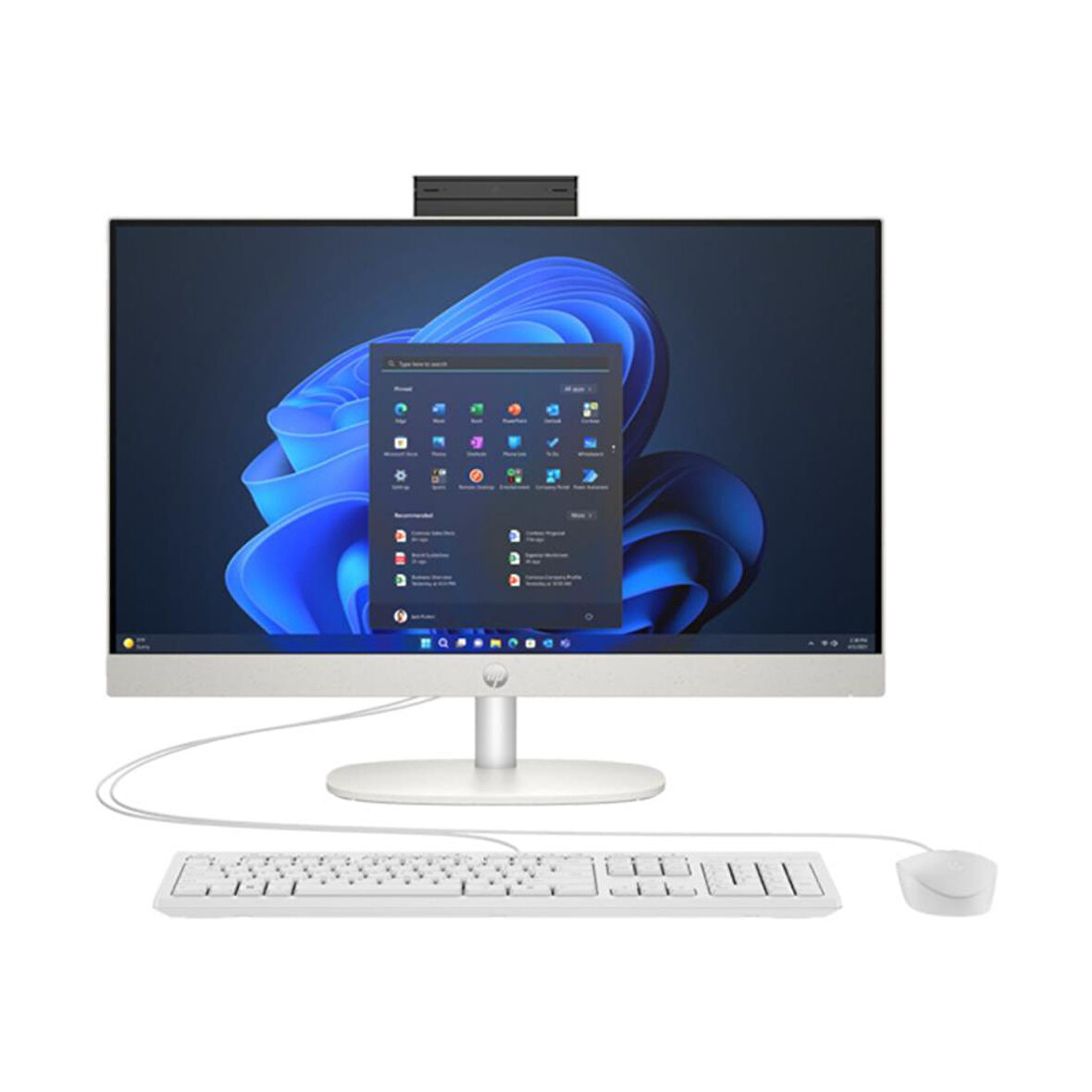 HP ProOne 240 G10 A54THET i5-1335U 8 GB 512 GB SSD 23.8" W11H AIO Beyaz Masaüstü Bilgisayar