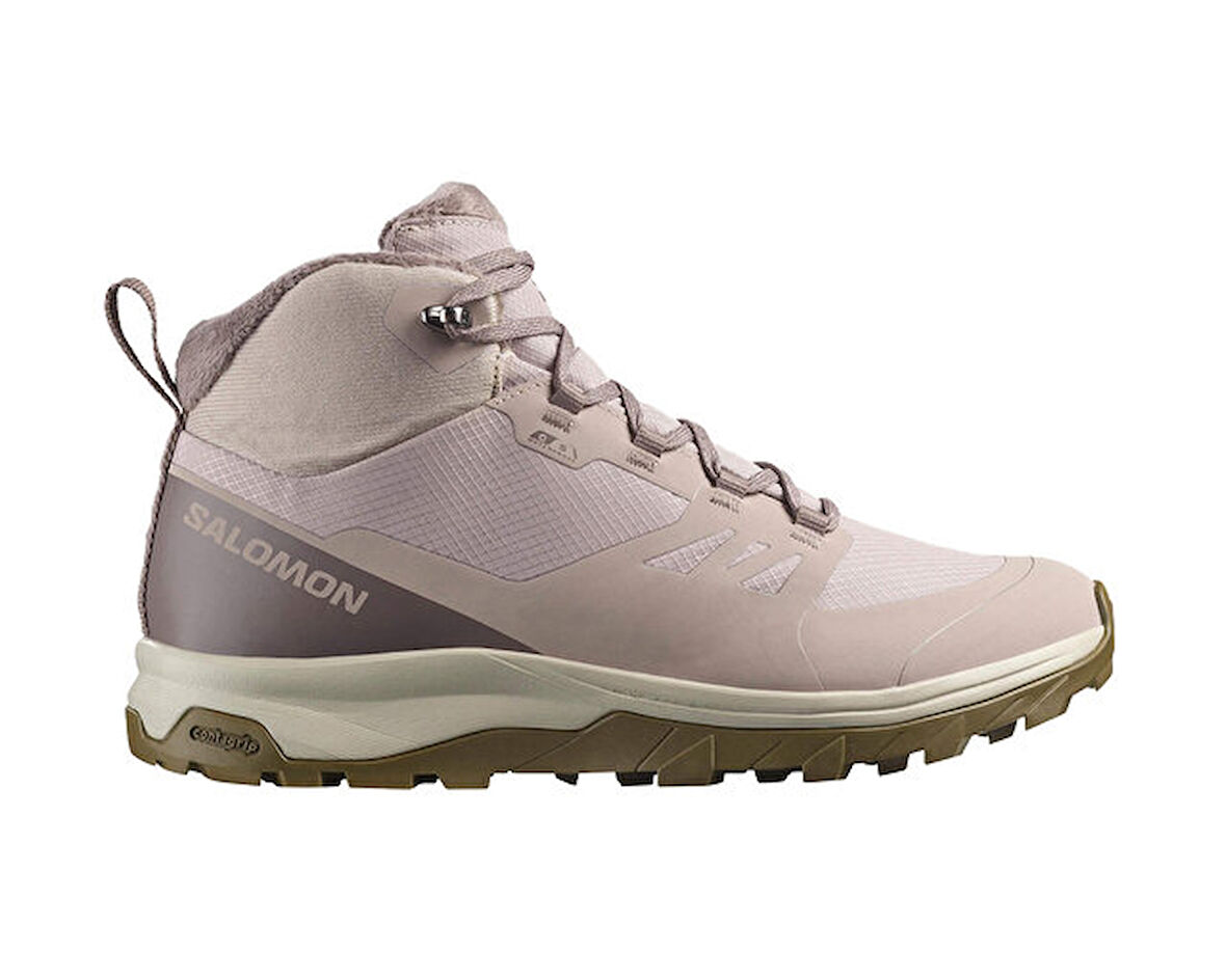 Salomon Outsnap Waterproof Kadın Outdoor Botu L47854100 Pembe