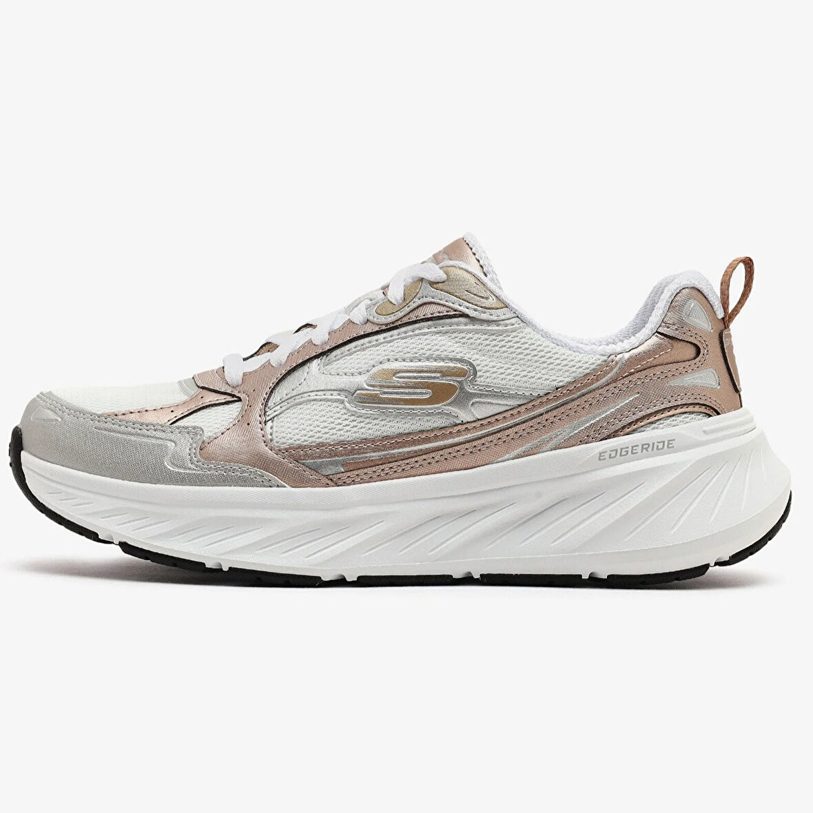 Skechers Edgeride Memory Foam Womens Sneaker Hafızalı Taban Kadın Günlük Spor Ayakkabı Beyaz 