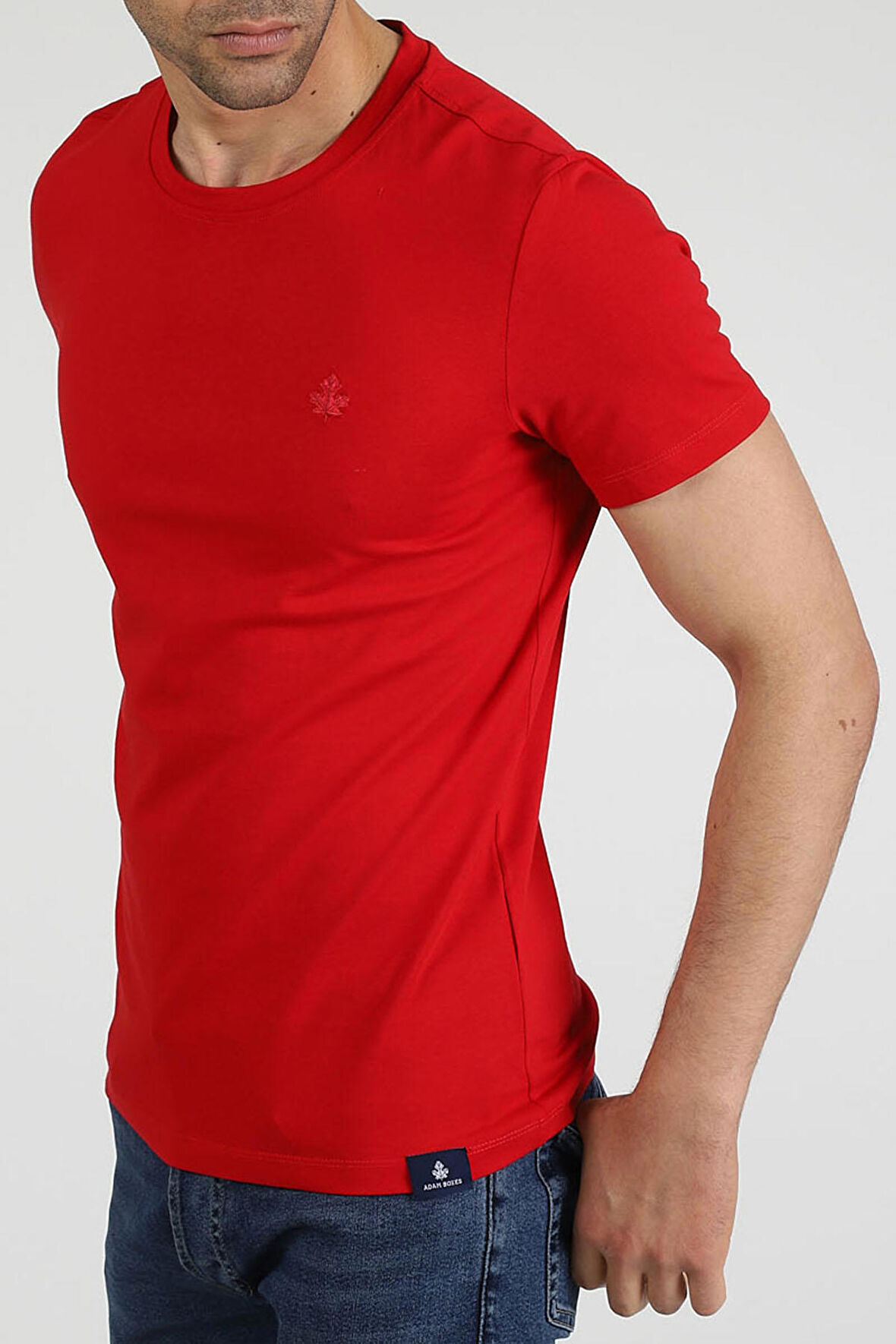 Adam Boxes O Yaka T-shirt Neo-Premier - Kırmızı