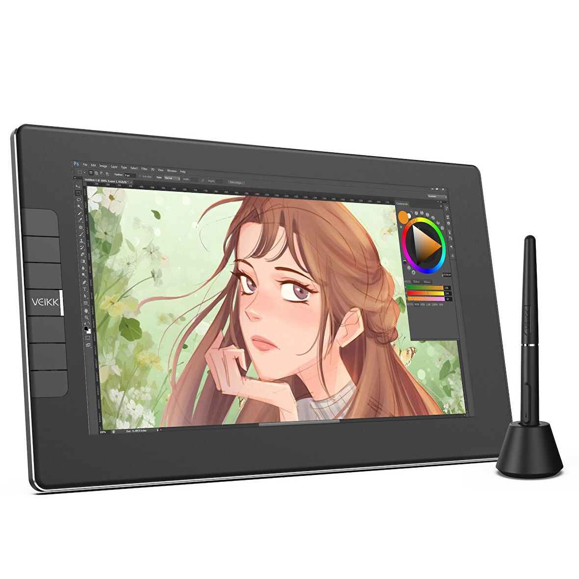 Veikk VK1200V2 8192 Levels 11.6" IPS HD Grafik Tablet + Kalem