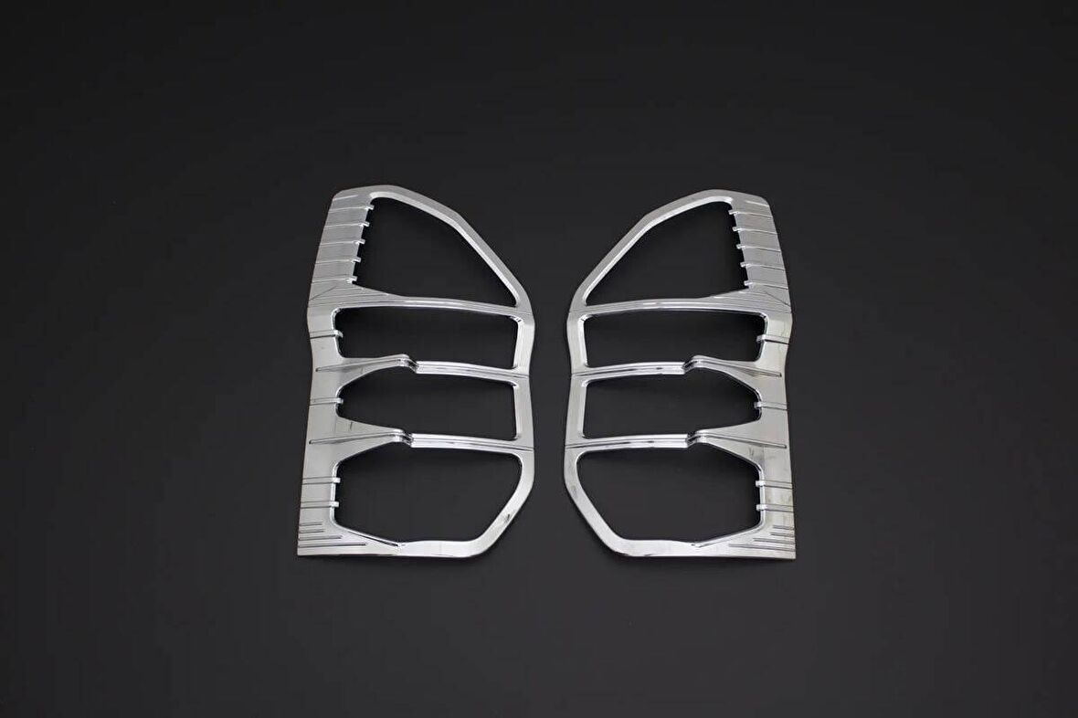 Ford Courier Krom Stop Çerçevesi 2 Parça ABS 2014-2017 Arası