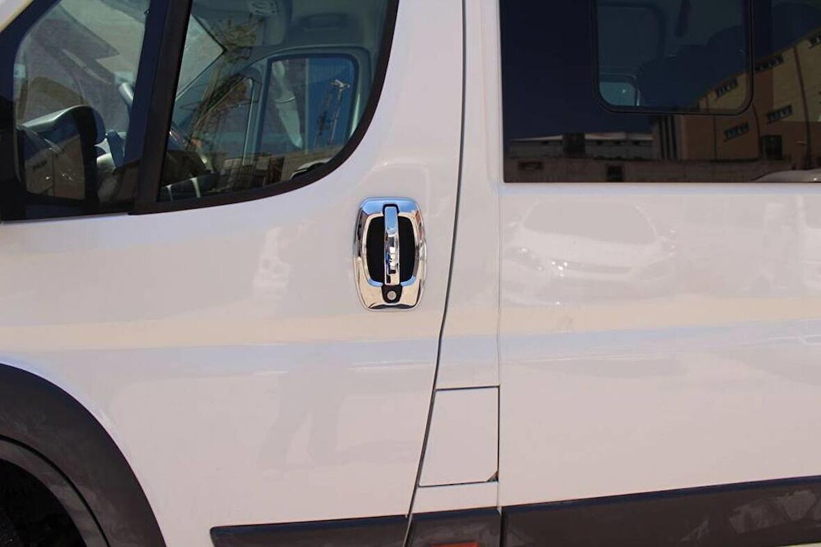 Peugeot Boxer 3 Krom Kapı Kolu ve Çerçevesi 4 Kapı 2006 ve Sonrası