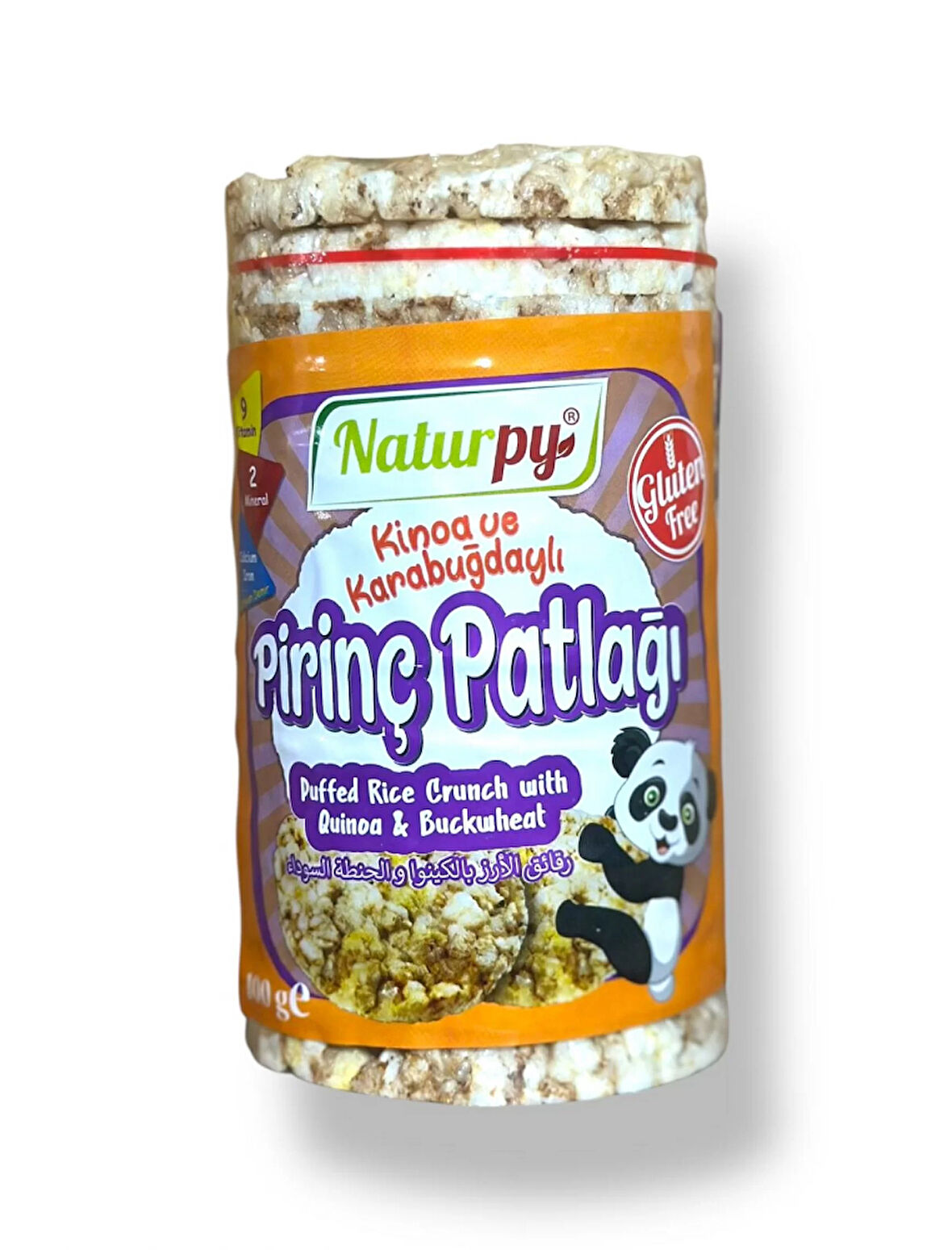 Kinoa ve Karabuğdaylı Pirinç Patlağı 100 gr.