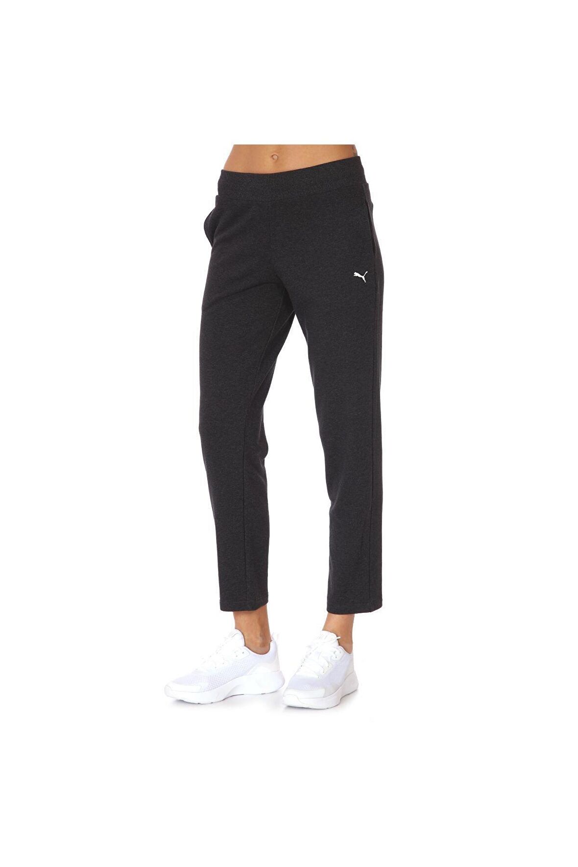Puma Kadın Erkek Siyah ESS Sweatpants Spor Eşofman Altı VO58684651 