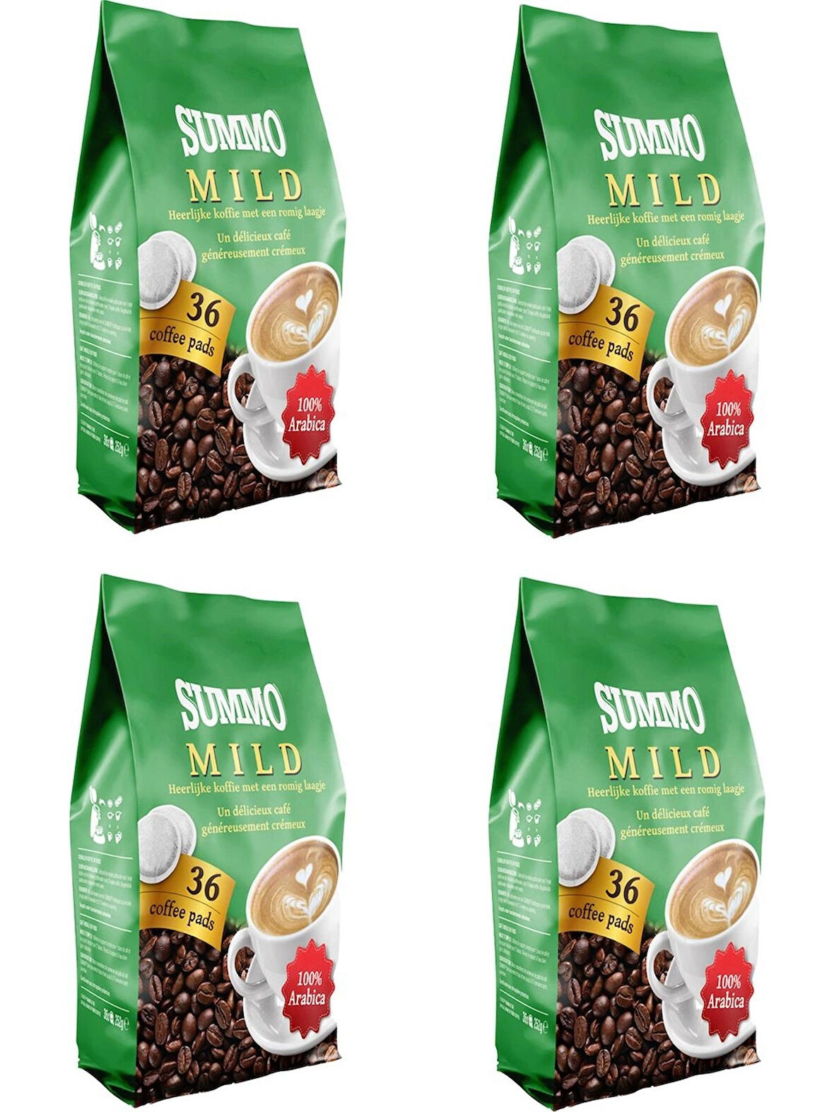 Mild Pads Kahve Kapsülü 144'lü Fırsat Paketi (36X4)