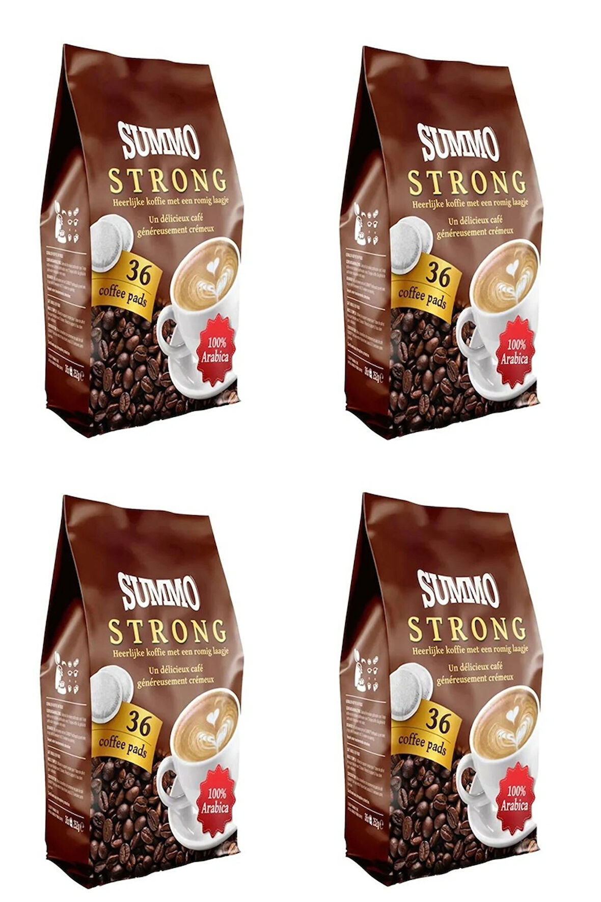  Strong Senseo Pot 144'lü Avantaj Paketi (36x4) Coffee Pads Kahve Kapsülü