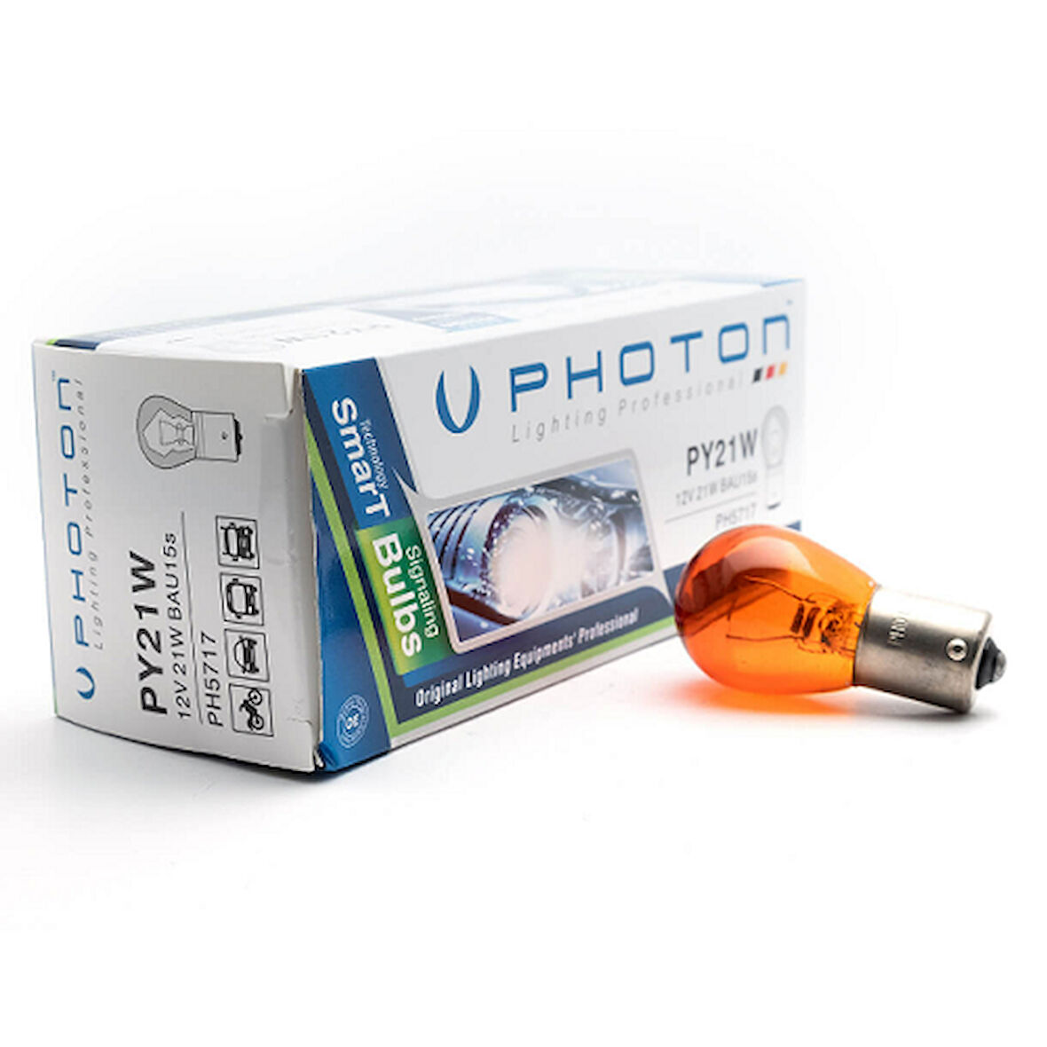 Photon Sinyal Ampulü PY21W 12V 93 Şaşı Tırnak