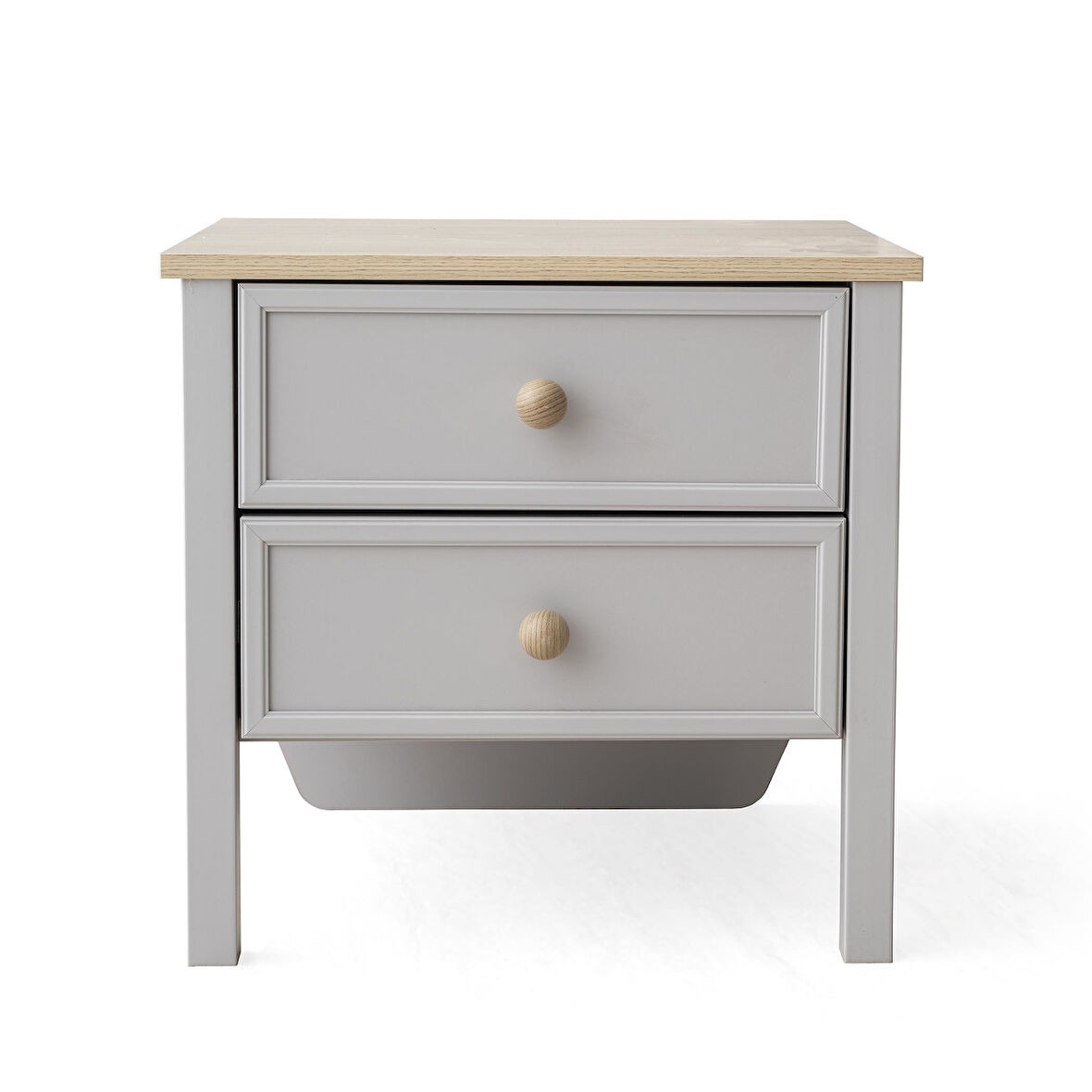 Yakamoz 2 Çekmeceli 2 Li Set Komodin 55x47x53cm