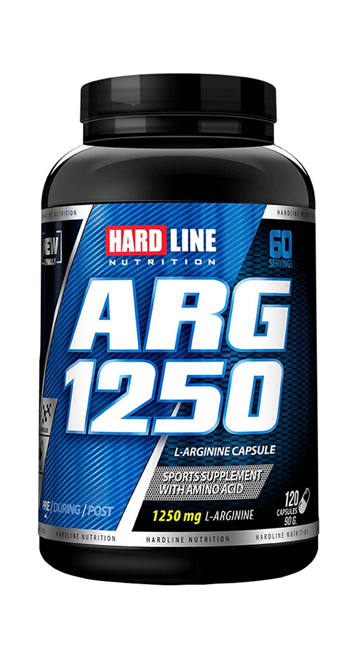 Arg 1250 120 Kapsül 60 Servis Arginine