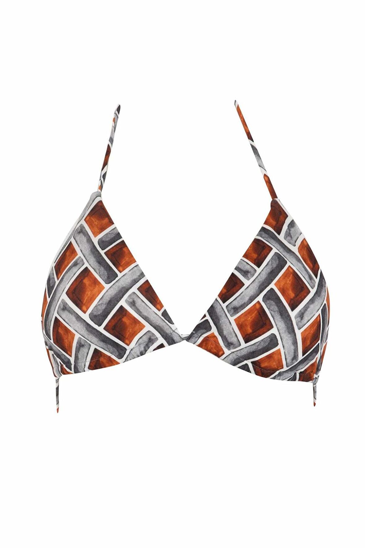 DeFacto Nefes İstanbul X DeFacto Baskılı Üçgen Bikini Üstü X7796AZ23HSOG583