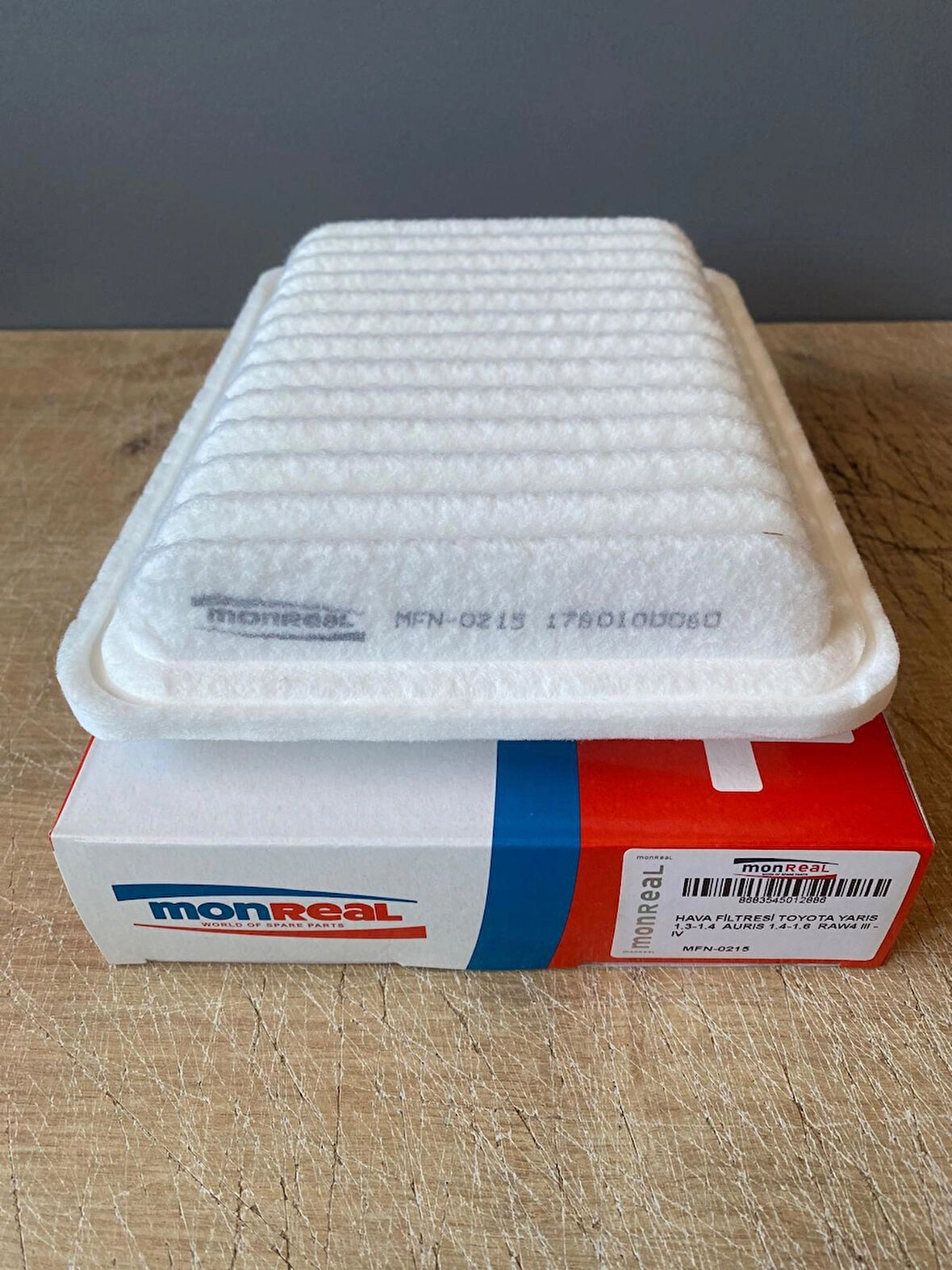 Monreal MFN-0215 Hava Filtresi TOYOTA YARIS 1.3-1.4 AURIS 1.4-1.6 RAW4 III - IV 1780121050 178010D060