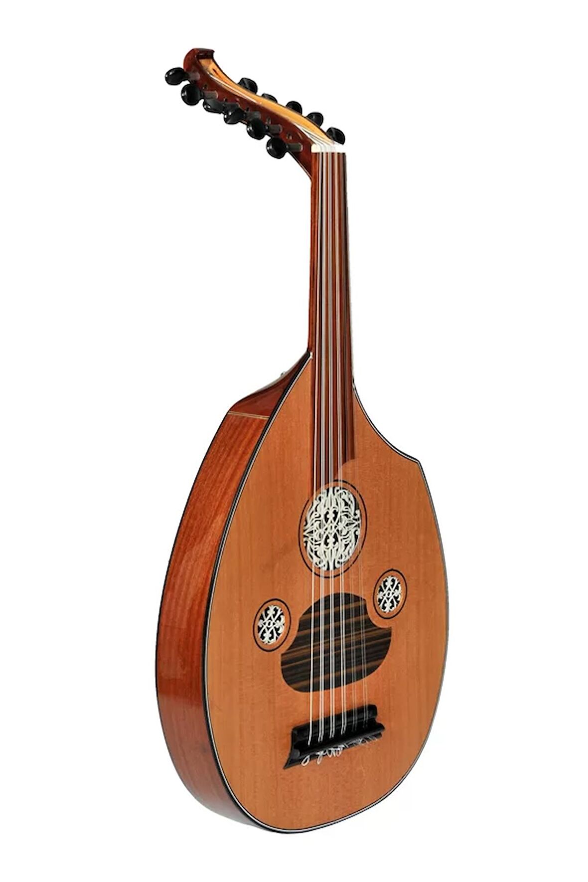 Saz Fl2m Türk Flat Elektro Ud Maun Red Cedar