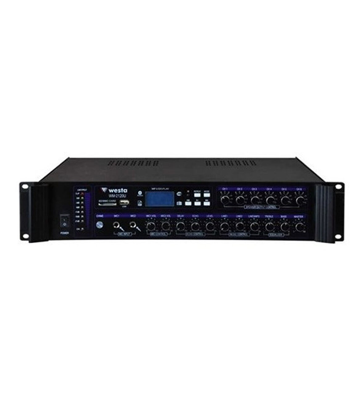 Westa Wm-2120U 120 Watt 6 Bölgeli Amfi Mikser