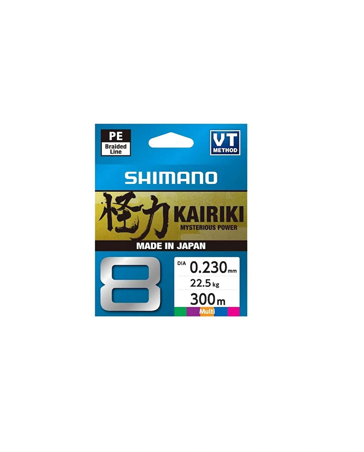 Shimano Kairiki 8 300m Multi 0.230mm/22.5kg