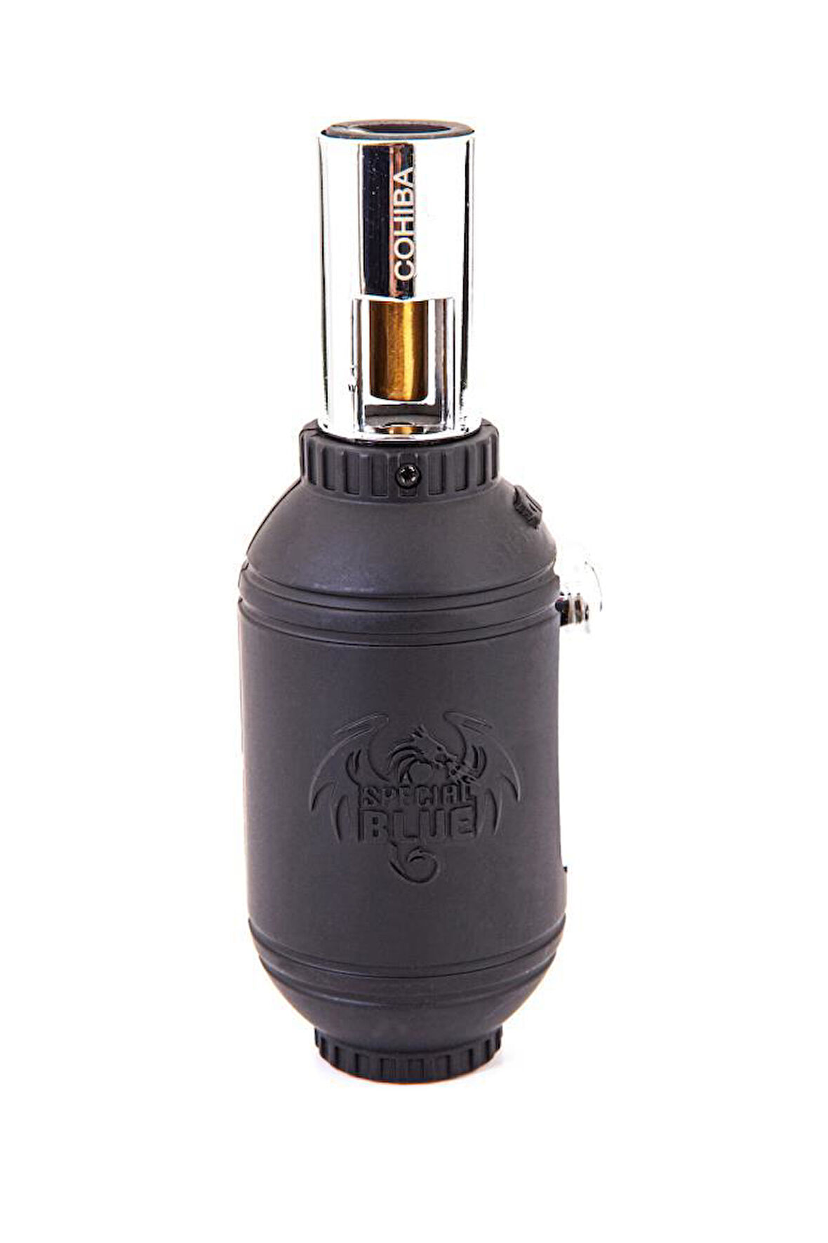 Cohiba Masa Tipi Tek Torch Pürmüz Siyah Puro Çakmağı