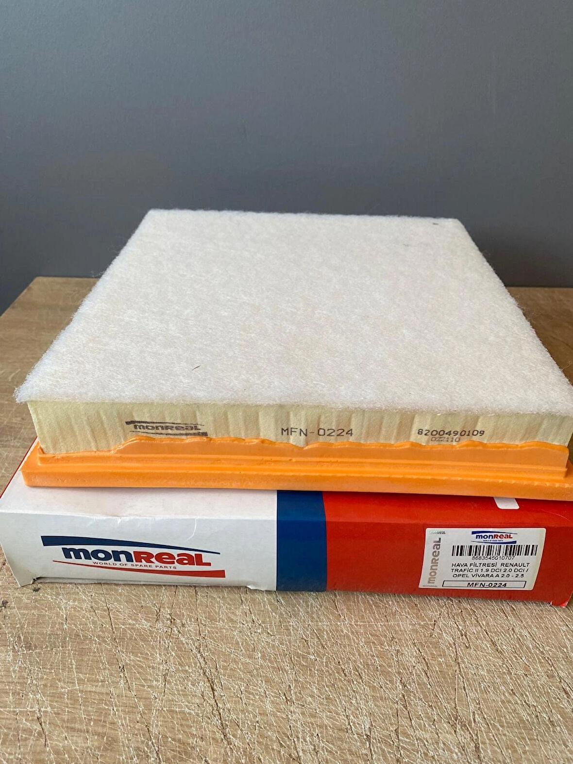 Monreal MFN-0224 Hava Filtresi RENAULT TRAFIC II 1.9 DCI 2.0 DCI OPEL VIVARA A 2.0 - 2.3 8200490109
