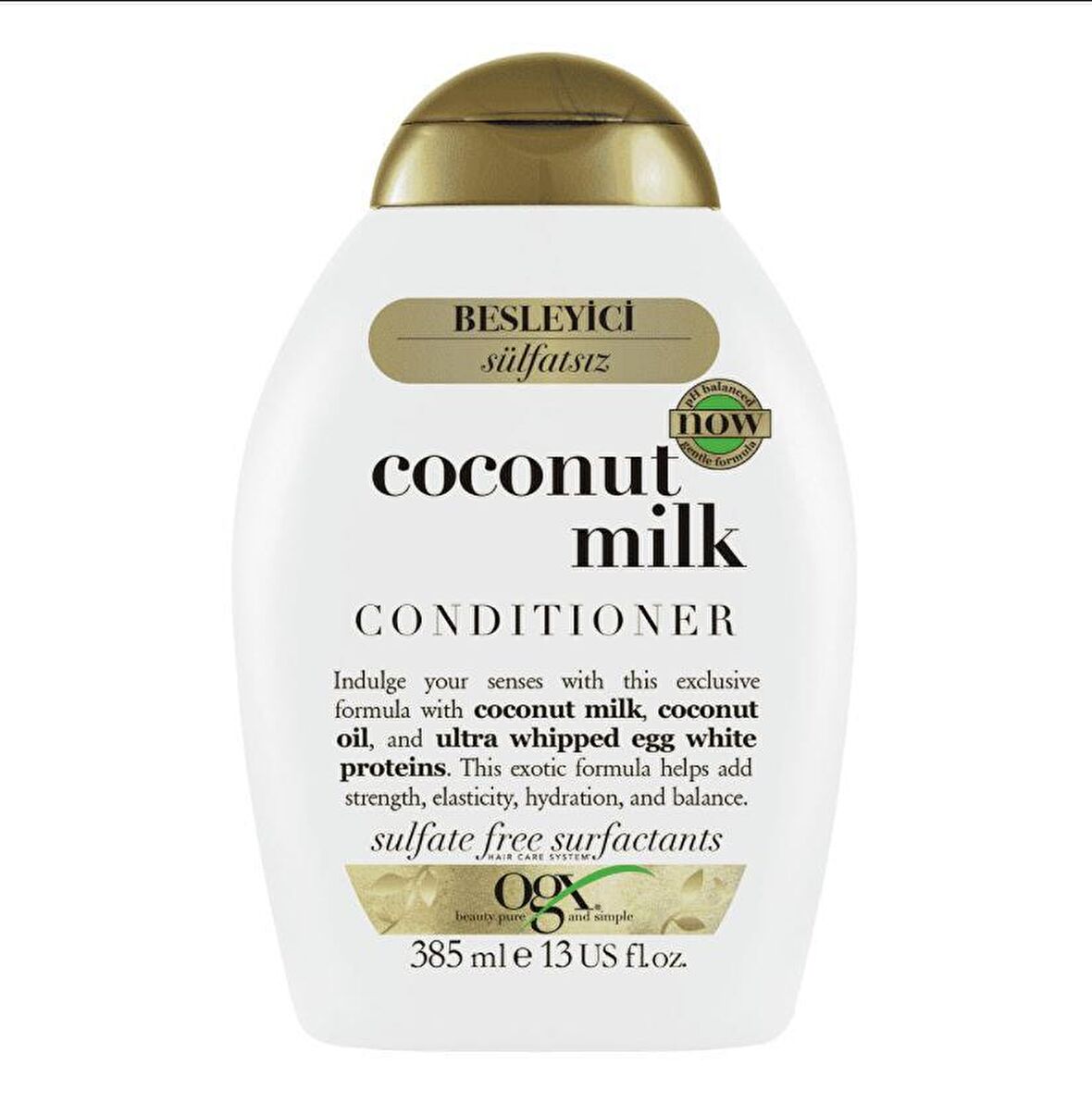 Ogx Coconut Milk Besleyici Tüm Saç Tipleri İçin Sülfatsız Bakım Yapan Saç Kremi 385 ml