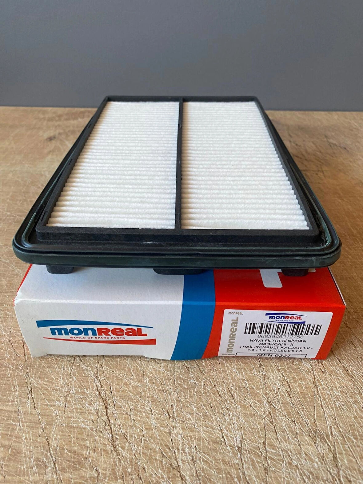 Monreal MFN-0227 Hava Filtresi QASHQAI II - X-TRAIL RENAULT KADJAR 1.2 - 1.3 - 1.6 - KOLEOS II 1.4