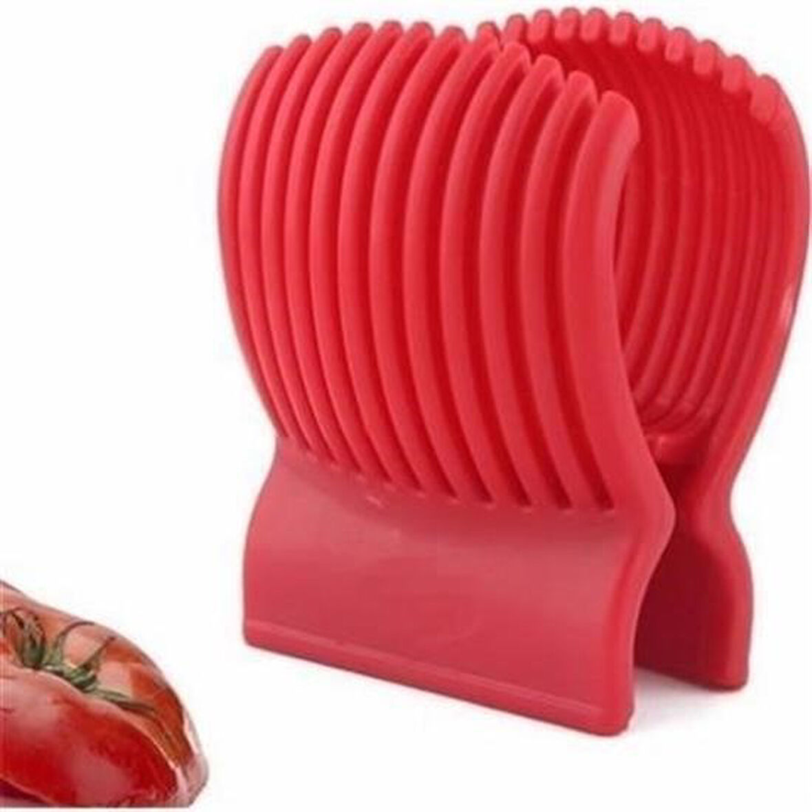 By Nevser® Mandallı Pratik Kolay Meyve ve Sebze Dilimleme Aparatı