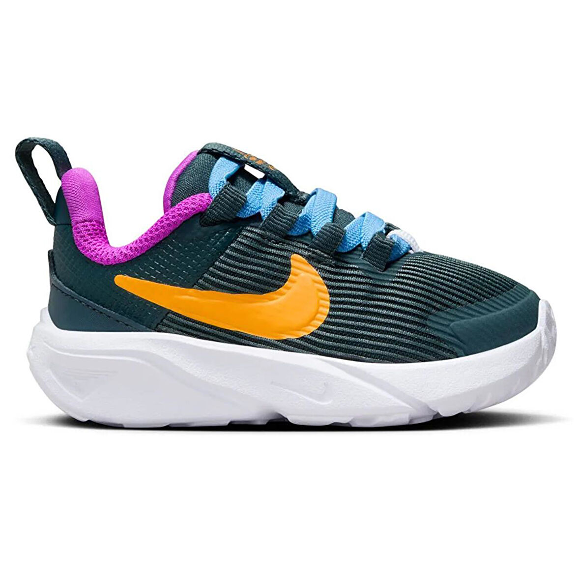 Nike Star Runner 4 NN (TD) Deep Jungle Running Elastik Bağcıklı Çocuk Yürüyüş Koşu Ayakkabısı Yeşil
