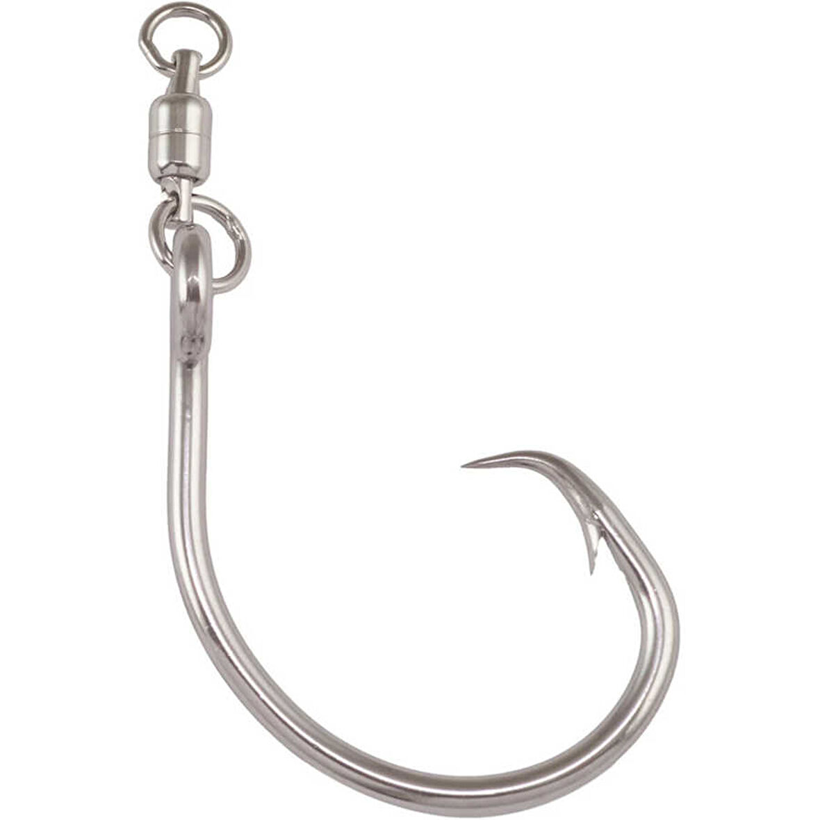 Mustad Swivel Demon Perfect Circle 3X Strong SE39950NP Olta İğnesi STAINLESS STEEL-NO:6/0 - 2Lİ
