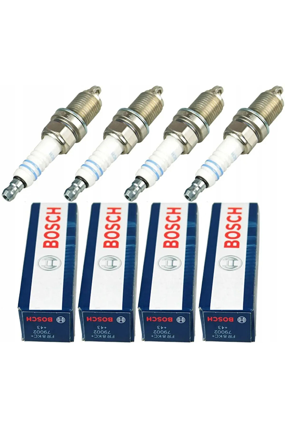 Bosch Toyota Corolla 1.3 1995 1996 1997 1998 1999 2000 2001 Bosch Nikel Buji 4 Adet