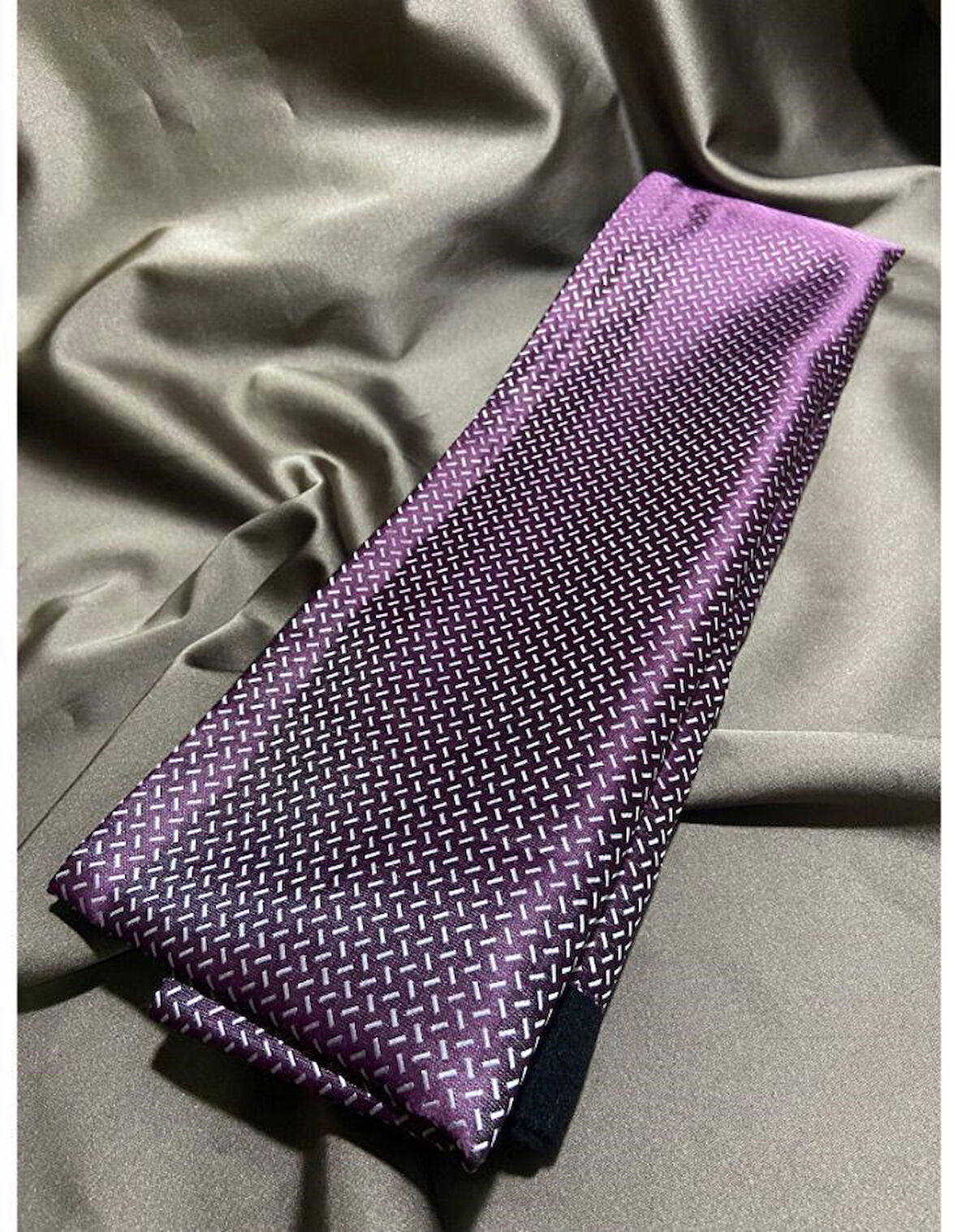 Erkek Lacivert Beyaz Çizgi Fosfor Saten İnce Kaşmir Dokulu Yumuşak Kışlık Yeni Nesil Fular Atkı