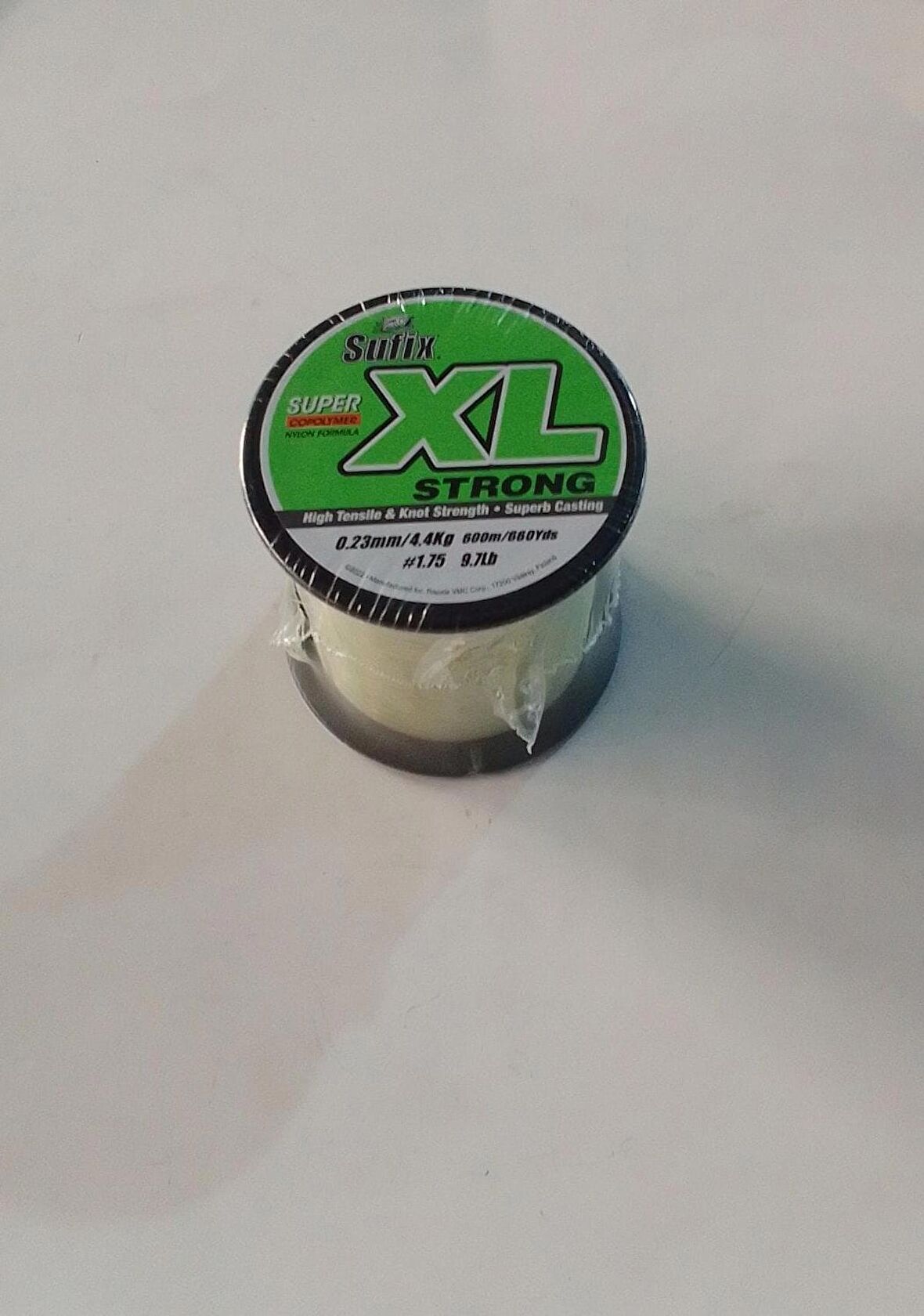 SUFİX XL STRONG 0.23 MM 600 M LİMON YEŞİLİ OLTA MİSİNASI